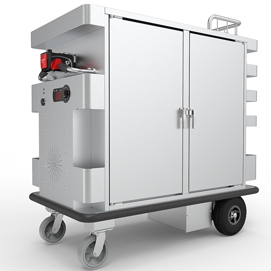 Electric Insulated Food Delivery Cart