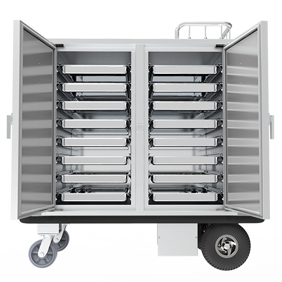 Electric Insulated Food Delivery Cart